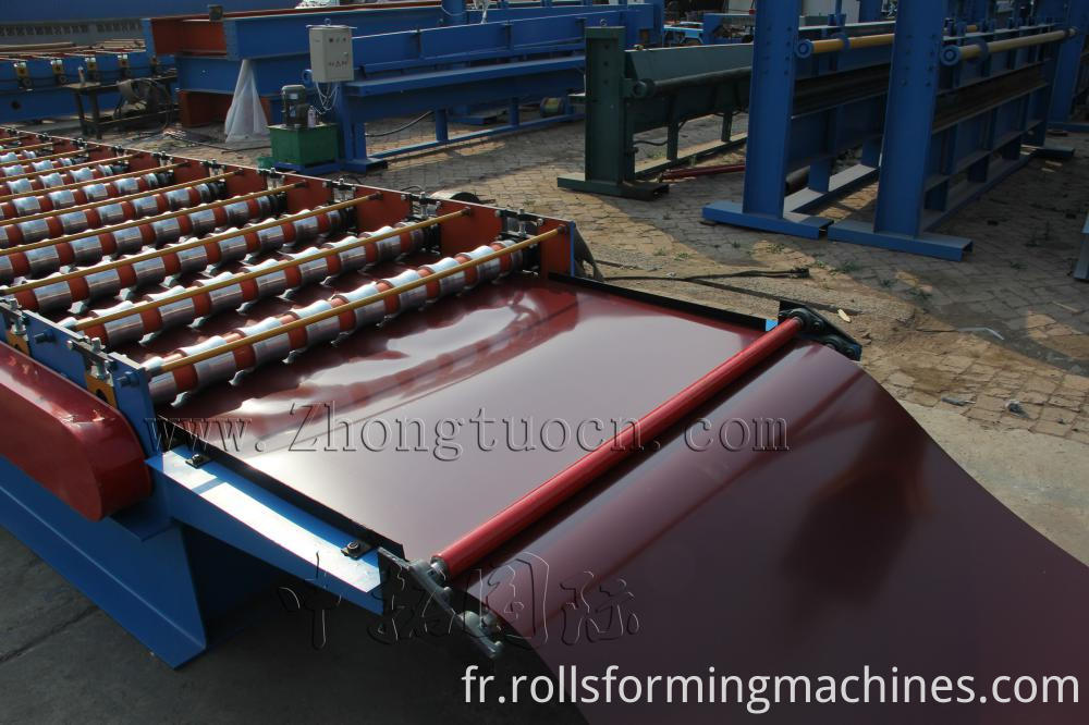 Formeurs de rouleaux de toiture en métal en aluminium Aluminium Metal Roofing Roll Formers